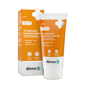 Picture of The Derma Co. 1% Hyaluronic Sunscreen Aqua Gel 80gm
