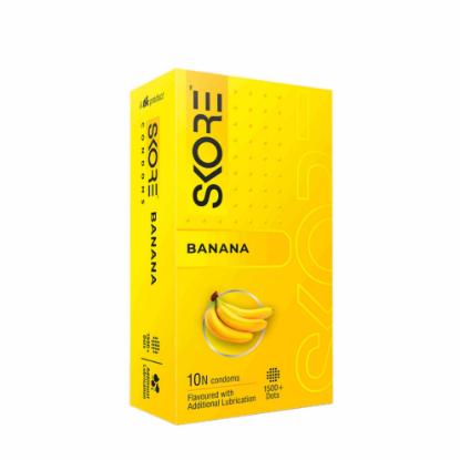 Picture of Skore Banana Flavoured Condom 10'S