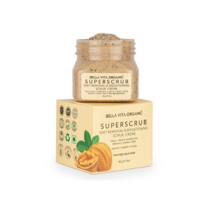 Picture of Bella Vita Organic Super Scrub Skin Brightening & Dirt Removal Scrub Cream 85gm