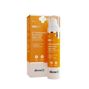 Picture of The Derma Co. 1% Hyaluronic Sunscreen Aqua Gel 50gm