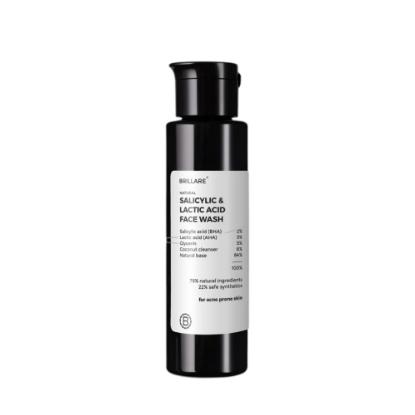 Picture of Brillare Science Salicylic & Lactic Acid Face Wash 100ml