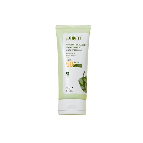 Picture of Plum Green Tea & Zinc Super-Matte Sunscreen Gel 50gm