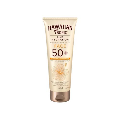 Picture of Hawaiian Tropic SPF 50+ Hydration Face Fragrance Free 100ml 