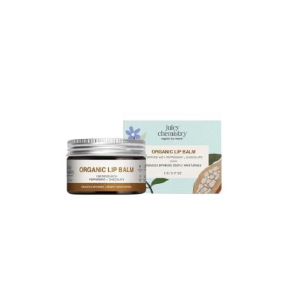 Picture of Juicy Chemistry Peppermint And Chocolate Lip Balm 5gm