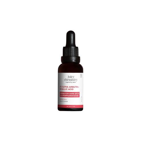 Picture of Juicy Chemistry 2% Alpha Arbutin + D-Gallic Acid Face Serum 10ml