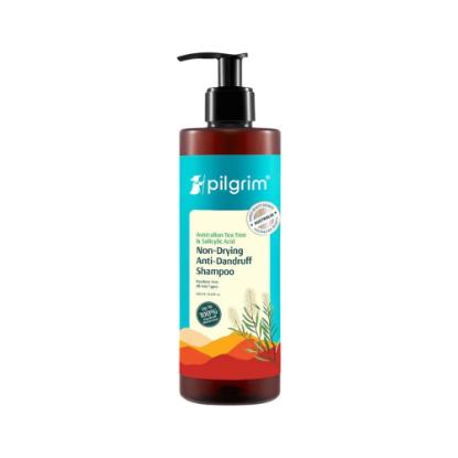 Picture of Pilgrim Australian Tea Tree & Salicylic Acid Non-Drying Anti-Dandruff Shampoo 400ml