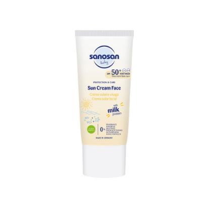 Picture of Sanosan Sun Cream Face SPF 50 30ml