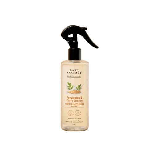 Picture of Bare Anatomy Fenugreek & Curry Leaves Hair Strengthening Spray 200ml