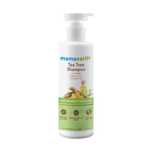 Picture of Mamaearth Tea Tree Shampoo for Dandruff Free Hair - 250ml