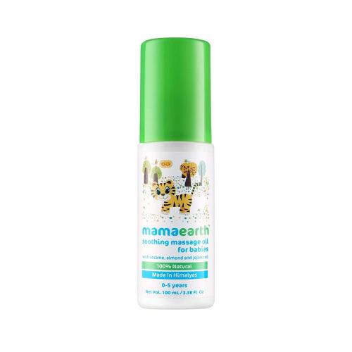 Picture of Mamaearth Soothing Massage Oil for babies (100ml, 0-5 Yrs)