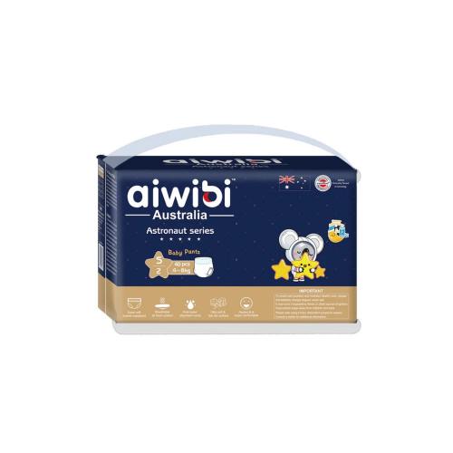 Picture of Aiwibi Astronaut Premium Baby Pants, Small - 40pcs
