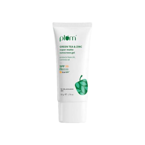 Picture of Plum Green Tea & Zinc Super-Matte Sunscreen Gel 50gm
