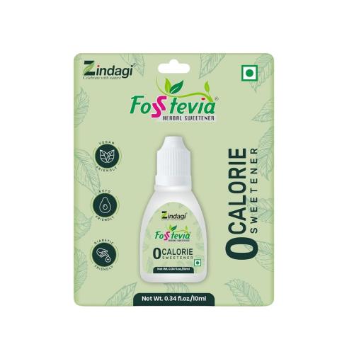 Picture of Zindagi Stevia Drops, Sugar Free Liquid Extract 10ml
