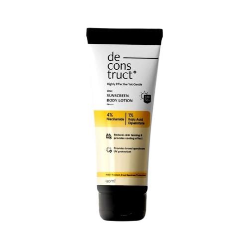 Picture of Deconstruct Detan Body Sunscreen Lotion SPF 50 PA++++ 90ml