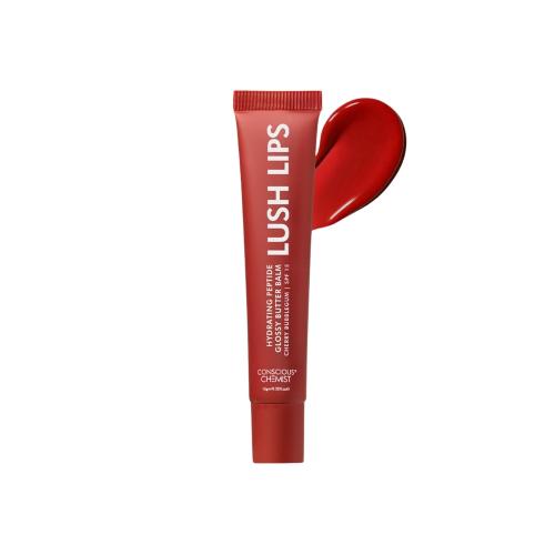 Picture of Conscious Chemist Glossy Peptide Lip Balm 15gm - Cherry Bubblegum