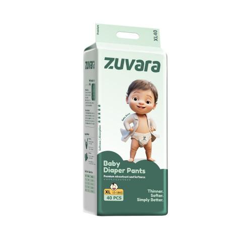 Picture of Zuvara Baby Diaper Pants - XL (Pack of 40)