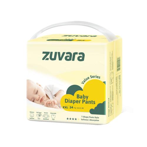 Picture of Zuvara Value Series Taped Diaper -XXL (Pack of 24)