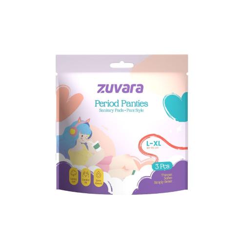 Picture of Zuvara Period Panties L-XL (Pack of 3)