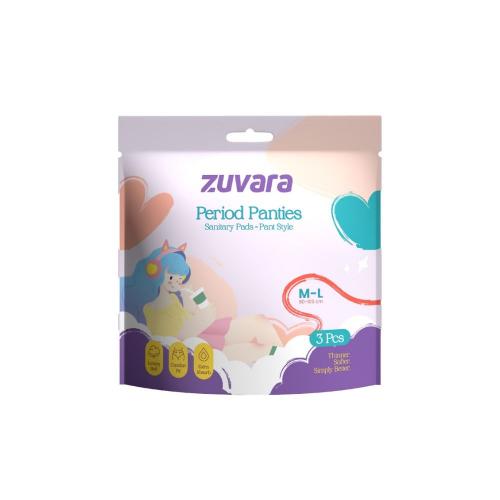Picture of Zuvara Period Panties M-L (Pack of 3)