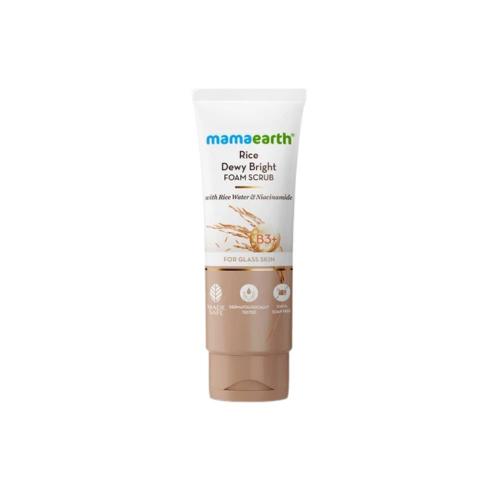 Picture of Mamaearth Rice Dewy Bright Foam Scrub 100gm
