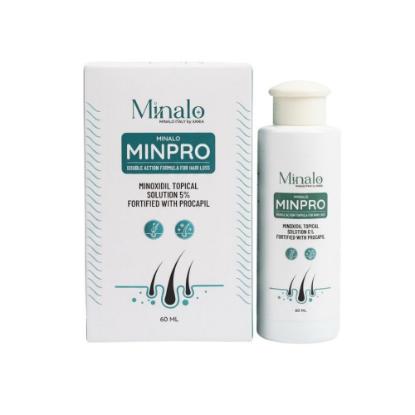 Picture of Minalo Minpro Minoxidil Topical Solution 5% Fortified with Procapil 60ml